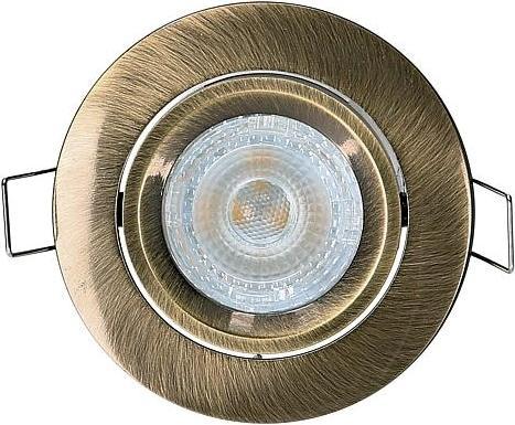 Produktbild Greenled bronze Einbaustrahler rundschwenkbar (GU5.3)