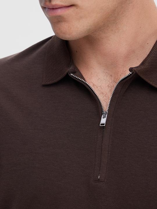 Image du produit Selected Homme Polo à fermeture éclair (XL)