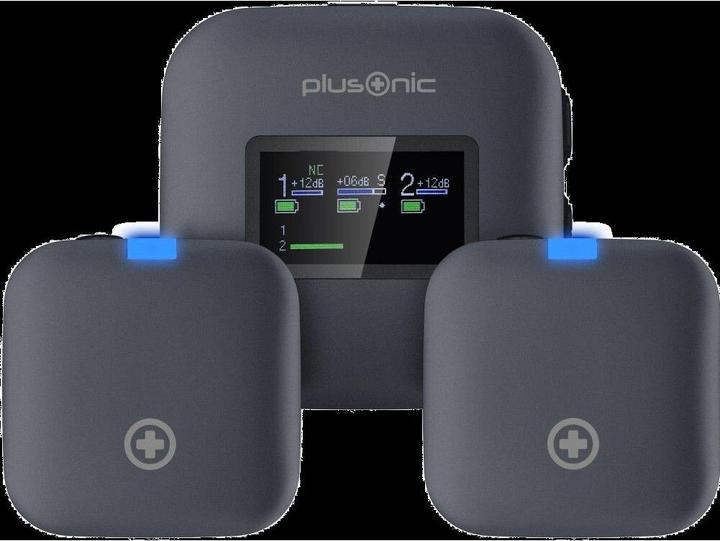Produktbild Plusonic Wireless Mikrofone Kit PS-TDS8 "USB Type C/Lightning/3,5mm Klinke" WiFi-Micro *ALLTRAVEL*