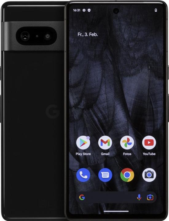 Immagine prodotto Google Pixel 7 (128 GB, Obsidian, 6.30", SIM + eSIM, 50 Mpx, 5G)