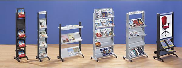 Actual product image Paperflow Polystyrene brochure stand (A4)