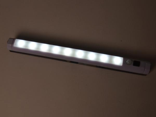 Actual product image Kögler LED light strip with motion and twilight sensor, blister, 26x4.5x2.5cm (80 lm)