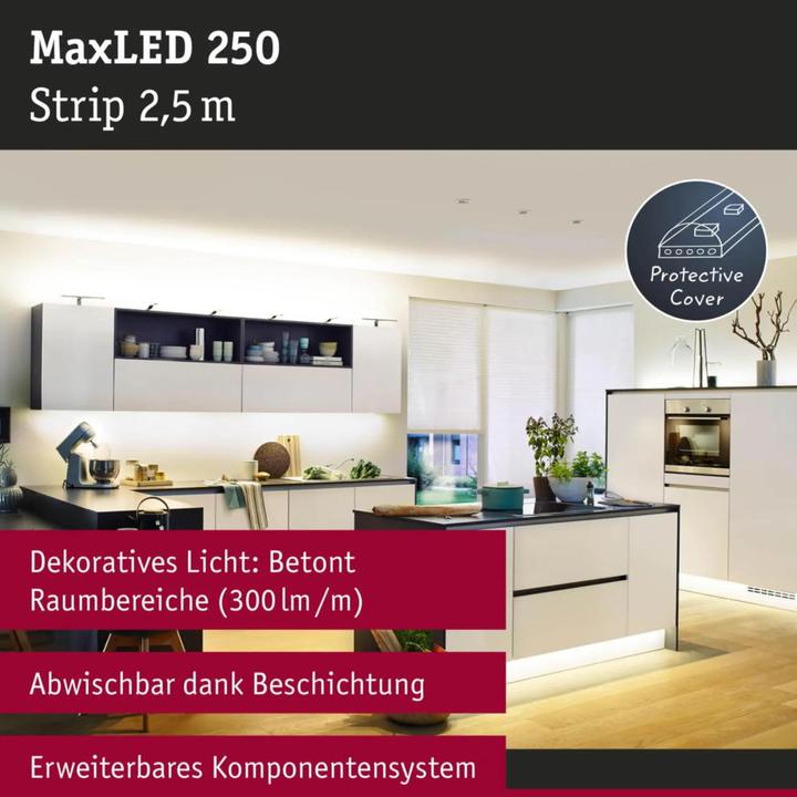 Produktbild Paulmann MaxLED 250 Stripe (Warmweiss, 250 cm, Indoor)