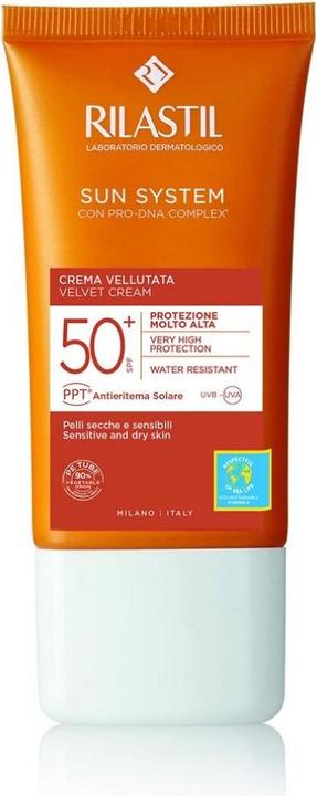 Actual product image Rilastil Sun System Velvet Cream Spf50 50ml (Suntan cream, SPF 50, 50 ml)