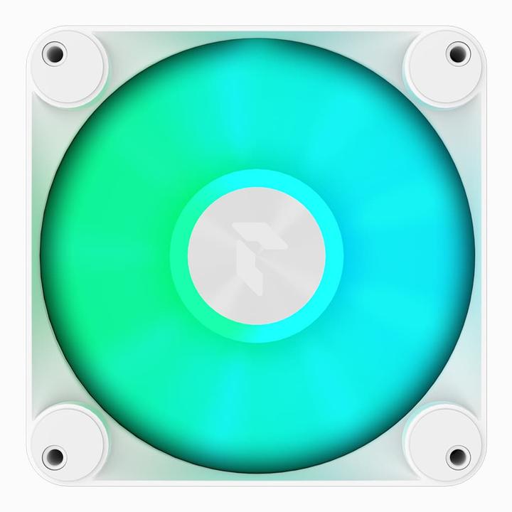 Actual product image APNX FP1-140 PWM fan, ARGB, - 140mm, white (140 mm)
