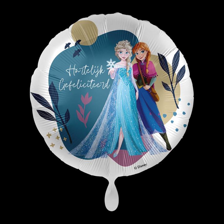 Produktbild Luftballonmarkt Anna und Elsa Geburtstagsgrüsse Ballon -DUT 45cm (1 x)