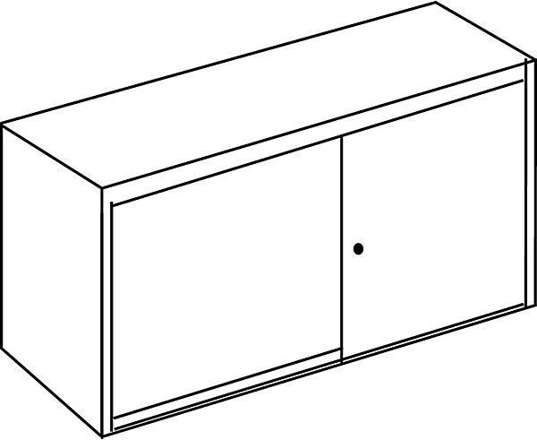 Produktbild Mauser Schiebetürenschrank (120 x 43 x 83 cm)