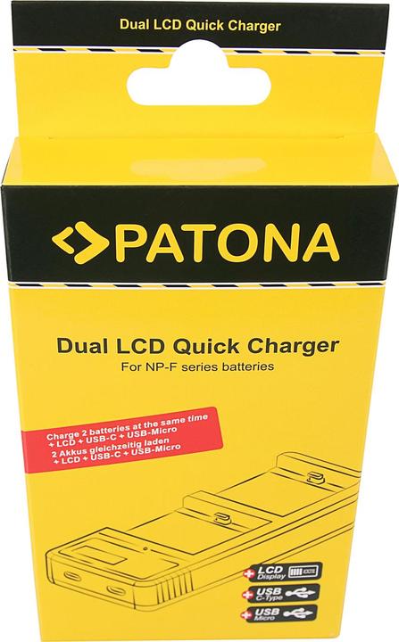Produktbild Patona DMW-BLK22 (Kamera Akku Ladegerät)