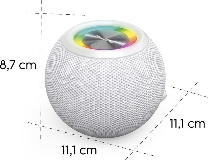 Image du produit Hama Enceinte en forme de balle (10 h, Fonctionnement sur batterie)