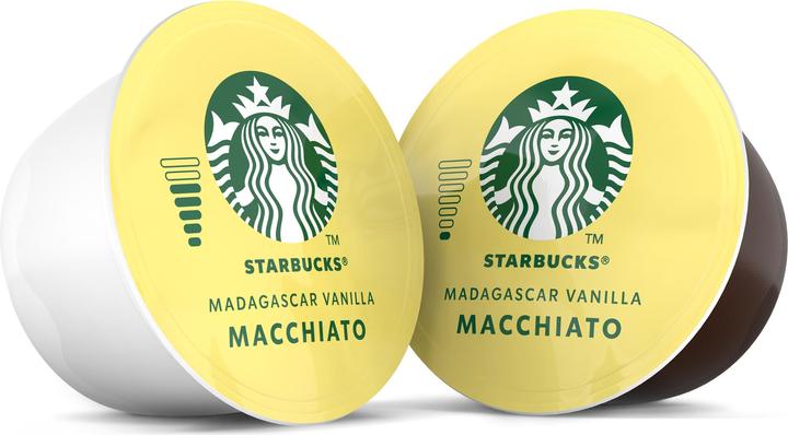 Actual product image Starbucks Vanilla Macchiato by Nescafé Dolce Gusto (6 x Port.)