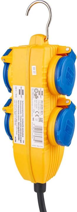 Immagine prodotto Brennenstuhl Cavo da cantiere IP54 con blocco di potenza 5m nero H07RN-F3G1.5 (5 m)