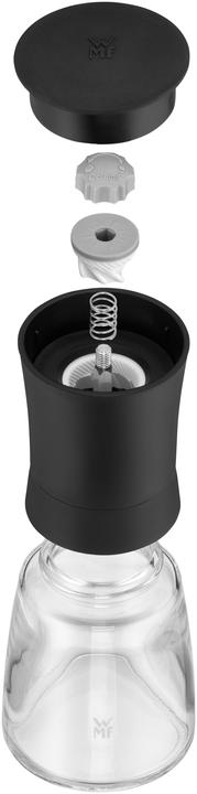 Image du produit WMF Gewürzmühle unbefüllt Trend (Sel, Poivre, Piment, Noix de muscade)