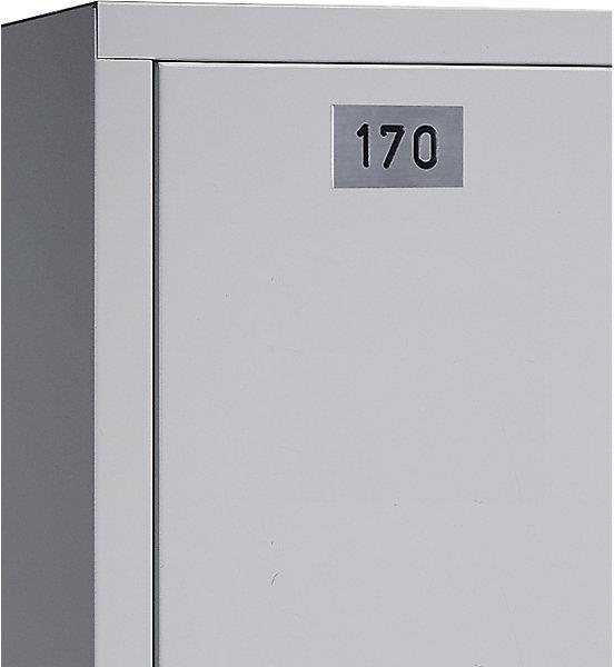 Image du produit C+P Plaque d'immatriculation en acier inoxydable