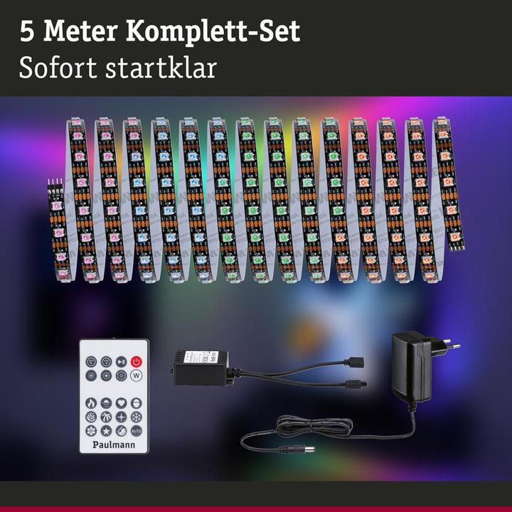 Actual product image Paulmann EntertainLED (RGBW, 500 cm, Indoor)