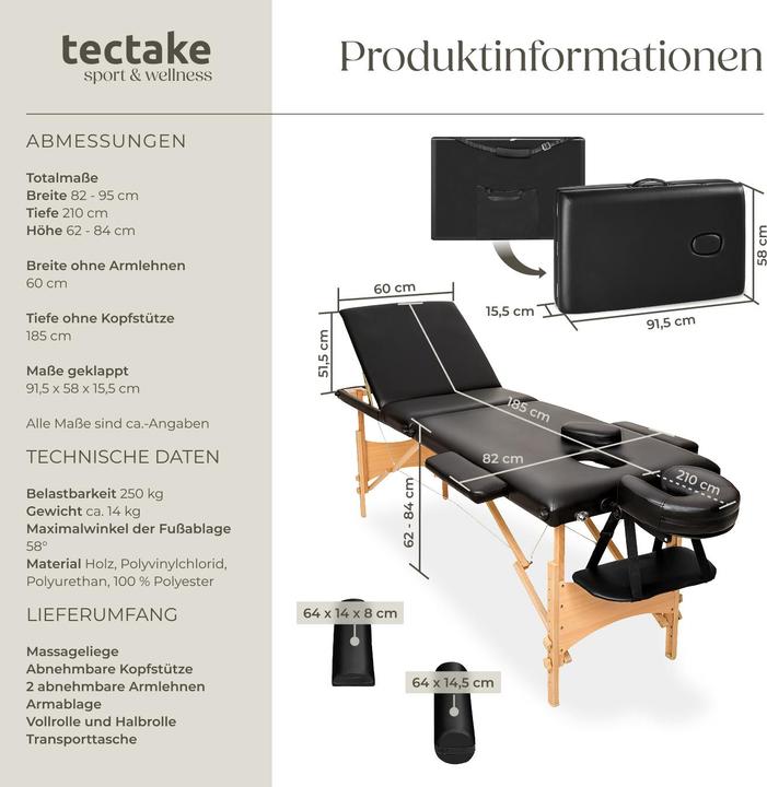 Actual product image tectake Daniel
