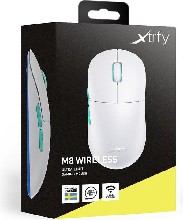 Actual product image CHERRY xtrfy M8 (Wireless, Cable)