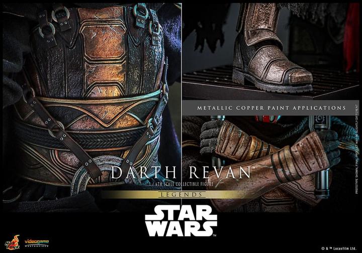 Actual product image Hot Toys Star Wars Legends Videogame Masterpiece 1/6 Darth Revan