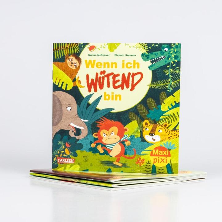 Produktbild Maxi-Pixi-4er-Set 89: Glücklich, trauri (Deutsch, Diverse, 2022)
