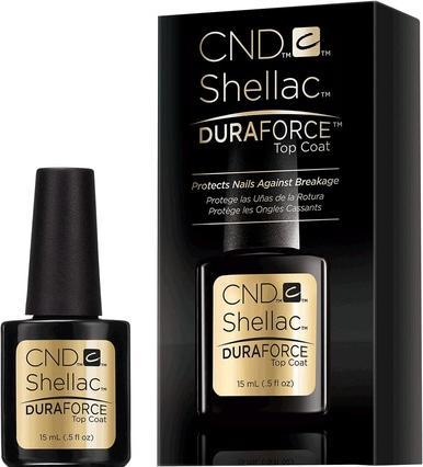 Actual product image CND Shellac Duraforce Top Coat 15 ml (Top coat)