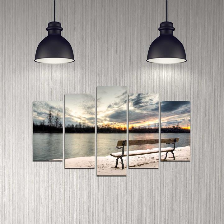 Actual product image Wallxpert Leslie (20 x 60 cm, 20 x 40 cm, 20 x 50 cm, 110 x 60 cm)