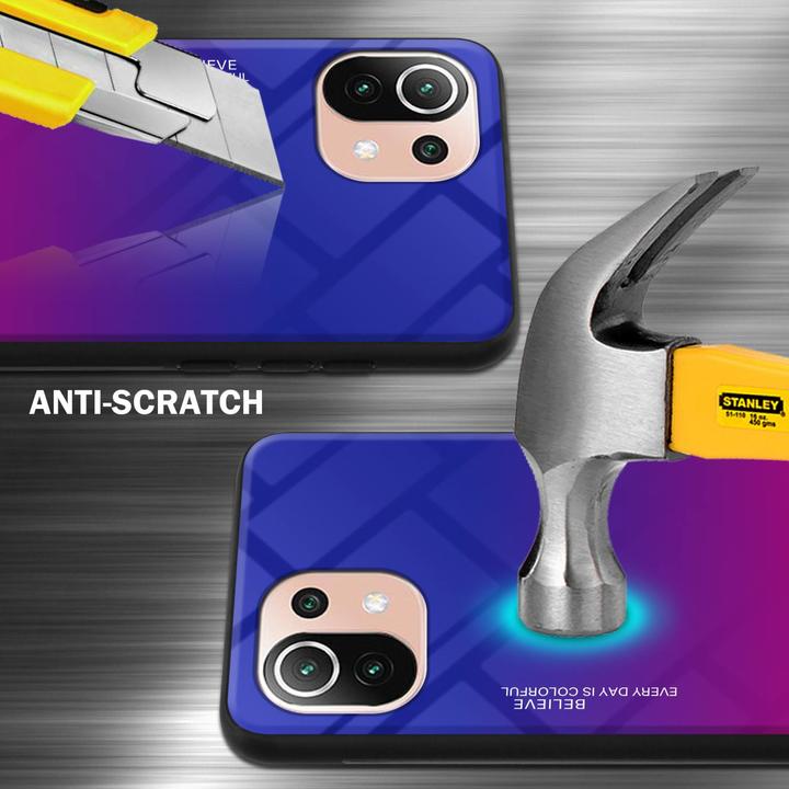 Image du produit Cadorabo TPU 2 couleurs Housse en verre (Xiaomi Mi 11 Lite, Xiaomi Mi 11 Lite 5G, Xiaomi Mi 11 Lite 5G NE)