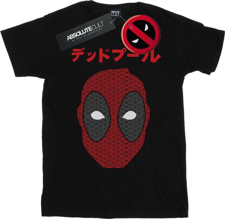 Deadpool Japanese Seigaiha Head TShirt (M)