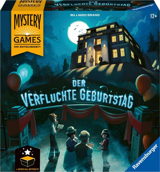 Produktbild Ravensburger Mystery Games - Der verfluchte Geburtstag (Deutsch)