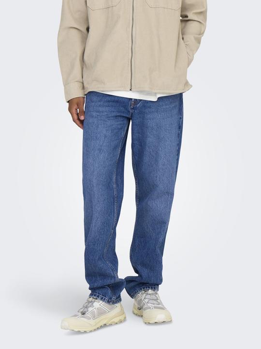 Produktbild Only & Sons Gerade geschnitten Mid Rise Jeans Normal geschnitten jeans (W34/L32)
