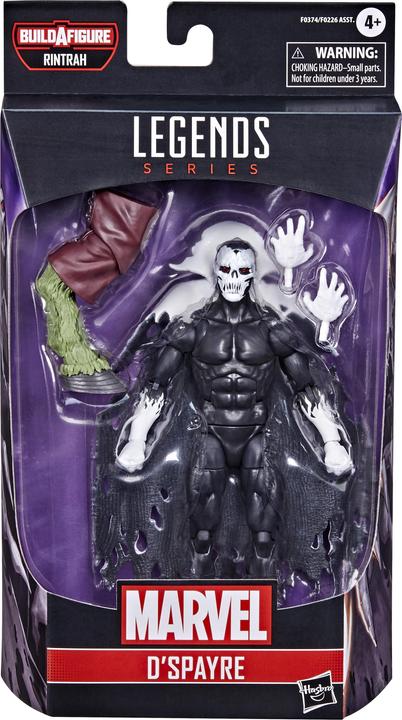 Produktbild Hasbro Legends Series D’Spayre Action Sammelfigur (15 cm) Marvel Cinematic Universe, 2 Accessoires u