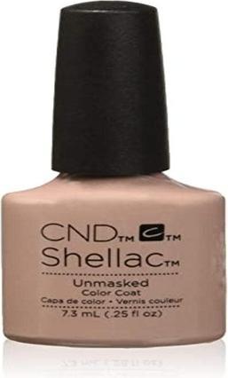 Actual product image CND Shellac Undressed UV Color Coat Unmasked 7.3 ml (UV gel varnish)