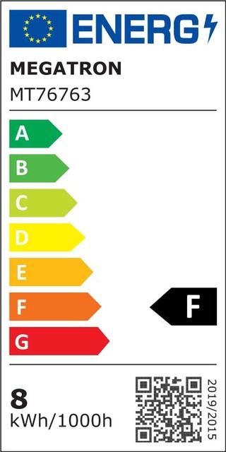 Energy Label Megatron LED installation ring (620 lm)