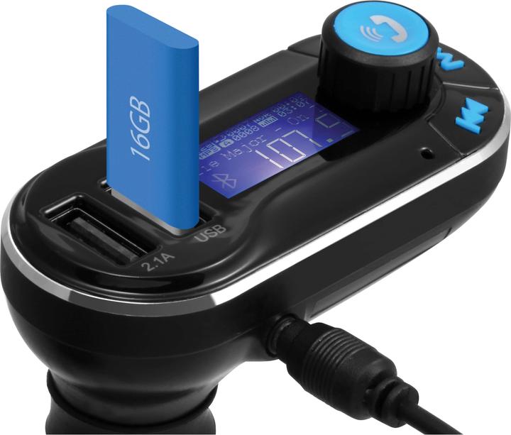 Image du produit Technaxx FM-T600BT Transmetteur FM (FM, Bluetooth)