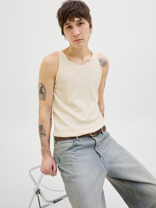 Image du produit Jack & Jones Einfarbig Rundhalsausschnitt Tanktop Tanktop (XL)