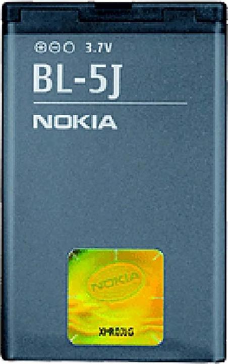 Image du produit Nokia BL-5J Batterie pour téléphone portable 1 x Li-Ion 1430 mAh (Batterie, Nokia 5228, N900, 5800 XpressMusic, C3-00)