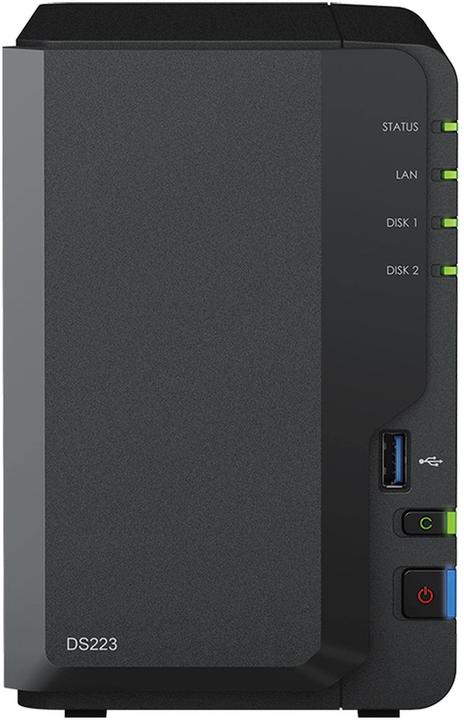 Image du produit Synology DS223 (2 x 16 To, Synology HAT 33xx)