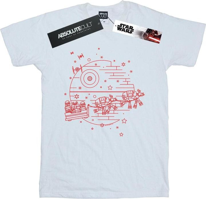 Star Wars Death Star Sleigh TShirt (3XL)