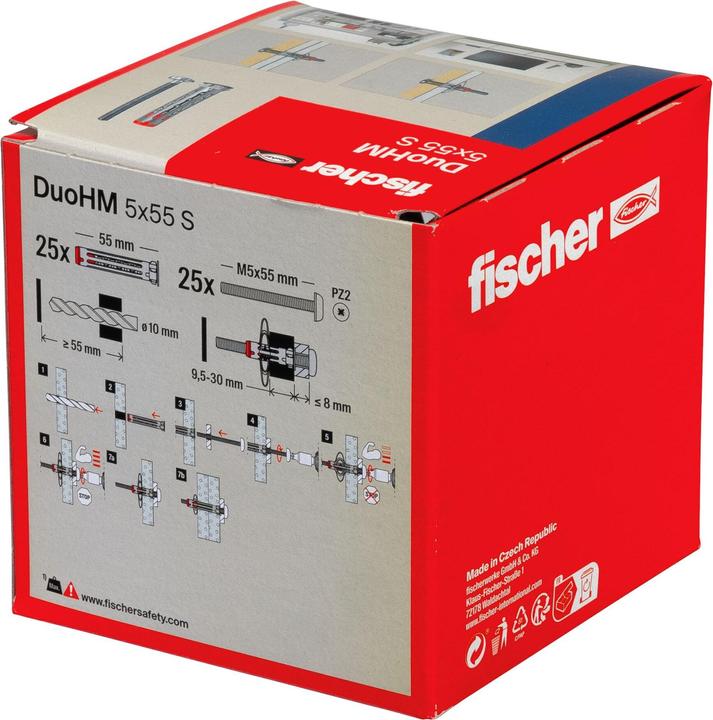 Immagine prodotto Fischer DuoHM 5x55 S PZ 572921 (25 pz.)