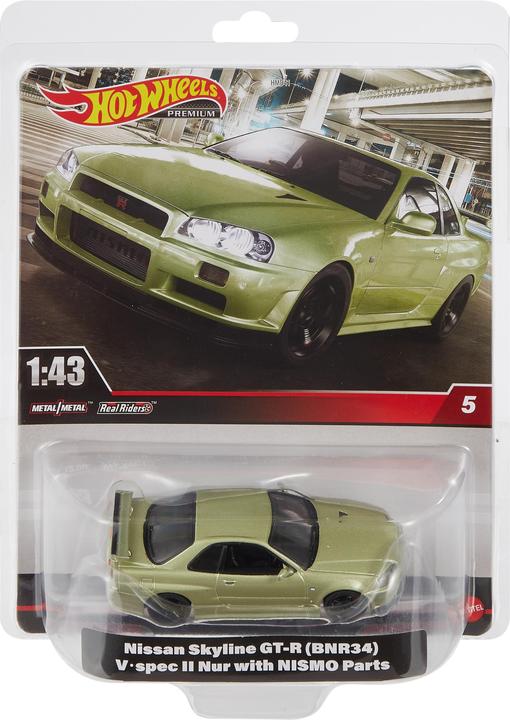Immagine prodotto Hot Wheels 1/43: Nissan Skyline GT-R (BNR34)