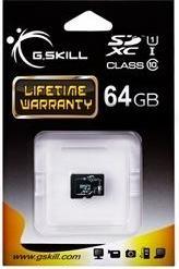 Image du produit G.Skill Carte mémoire flash - 64 Go - UHS Class 1 (64 Go, SDXC, UHS-I)