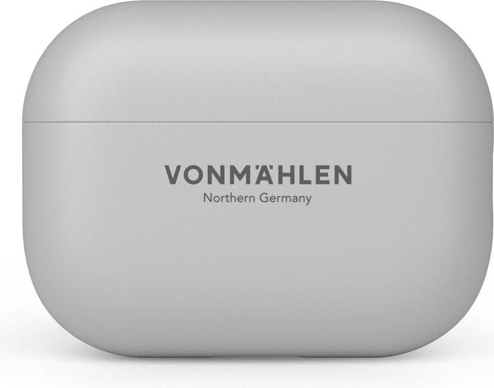 Actual product image Vonmählen Thin Case for AirPods Pro 2nd Gen Light Gray (Headphone sleeve)