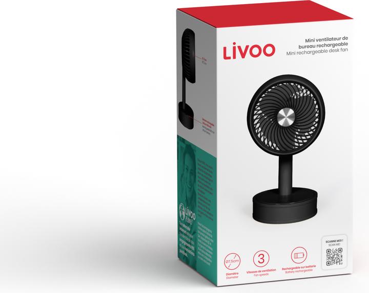 Produktbild Livoo Mini-Schreibtischventi