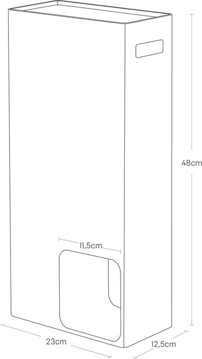 Produktbild Yamazaki Toilettenpapierhalter TOWER
