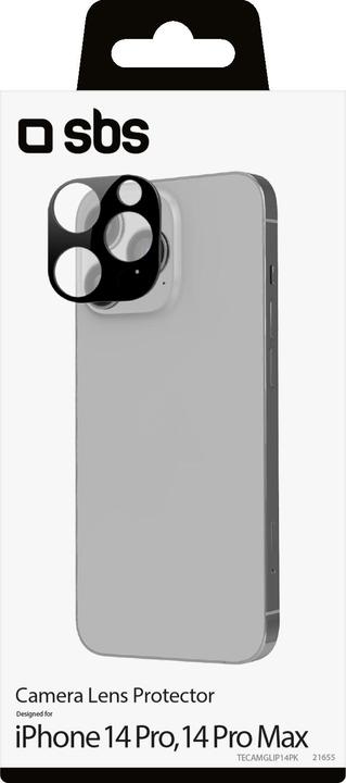 Produktbild SBS Glas SP Kameralinse (1 Stück, Apple iPhone 14 Pro, Apple iPhone 14 Pro Max)