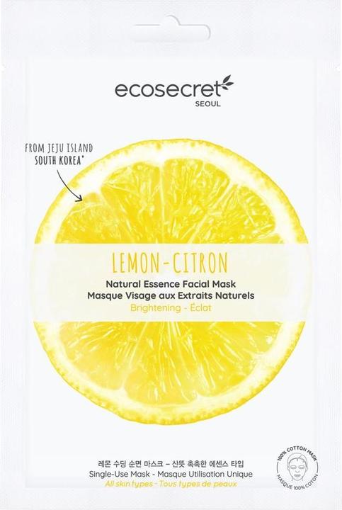 Produktbild Ecosecret Gesichtsmaske strahlend Zitrone Btl 20 ml (20 ml)
