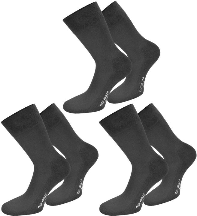 Actual product image Normani 6 pairs of comfort socks with soft edge (pack of 6, 43 - 46)