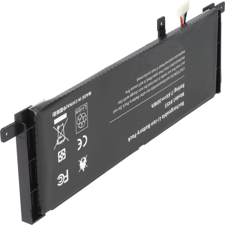 Immagine prodotto XCell Batteria adatta per ASUS X453, X553, Li-Polymer, 7,6V, 5000mAh, 38,0Wh, integrata, senza attrezzi (5000 mAh)