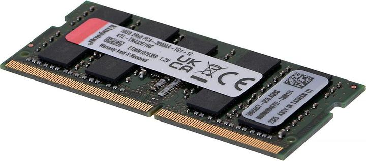 Produktbild Kingston Ddr4 Ecc Sodimm (1 x 16GB, 3200 MHz, DDR4-RAM, SO-DIMM)