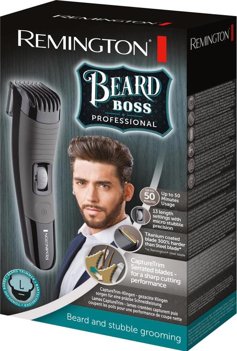 Immagine prodotto Remington Regolabarba Beard Boss Professional MB4131 Nero