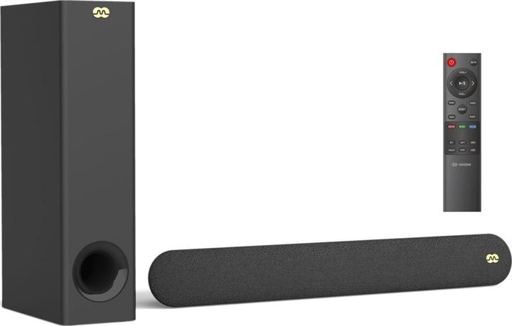 Mozo Geluidsbalk Mozos MOZOS CINEMA geluidsbalk 2.1 80W bluetooth spdif USB HDMI (80 W, 2.1 kanalen)