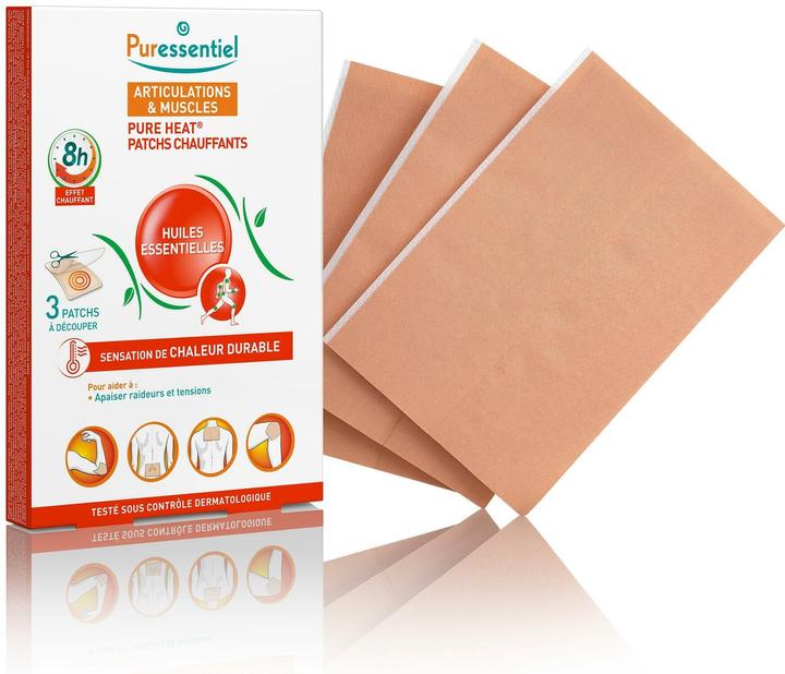 Puressentiel Pflaster wärmend 14 ätherische Öle (3 x)